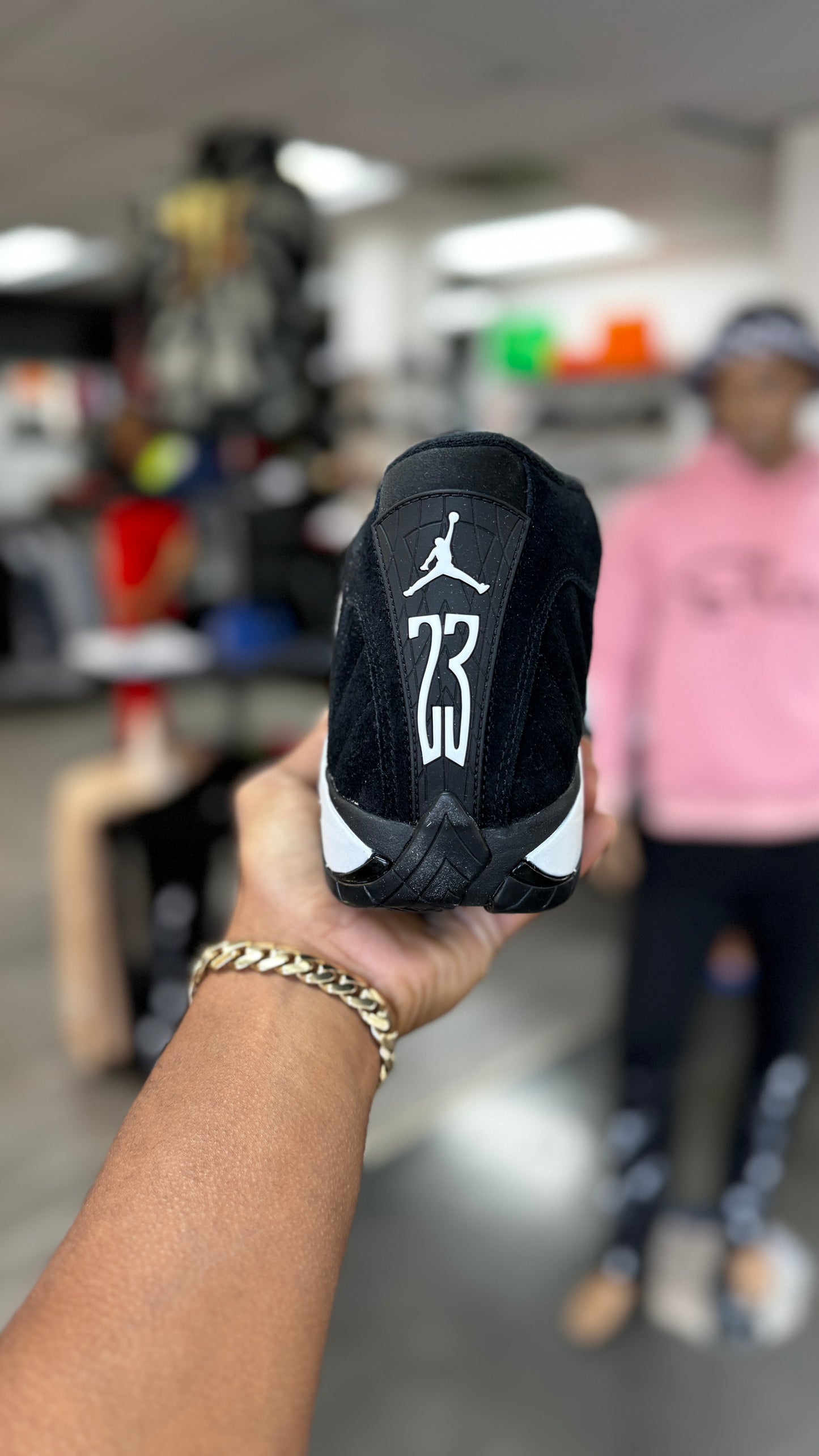 Jordan 14 Retro Black White