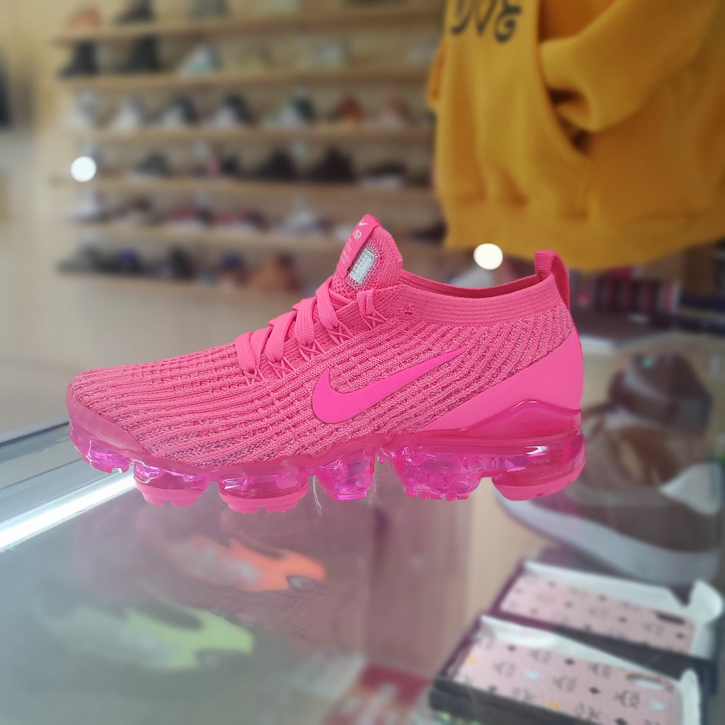 Nike Air VaporMax Flyknit 3 Triple Pink (W)