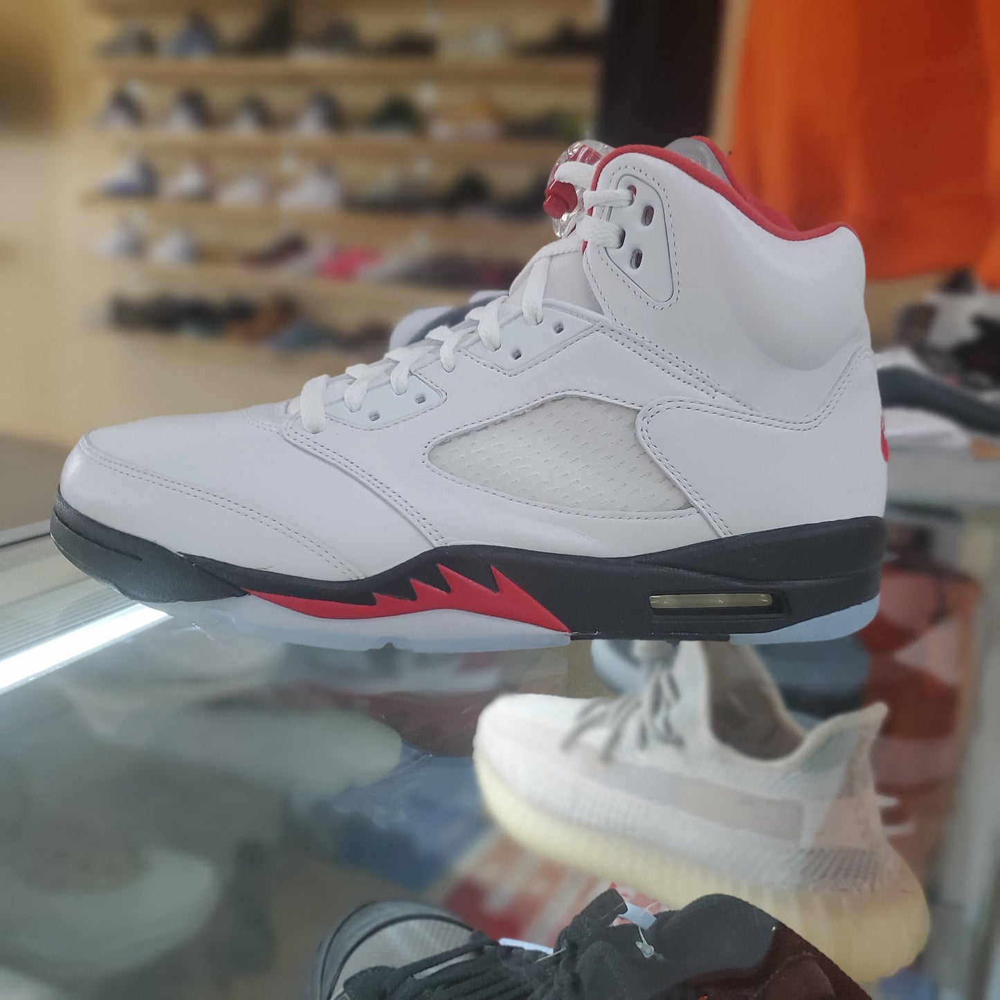 Jordan 5 Retro Fire Red Silver Tongue (2020)