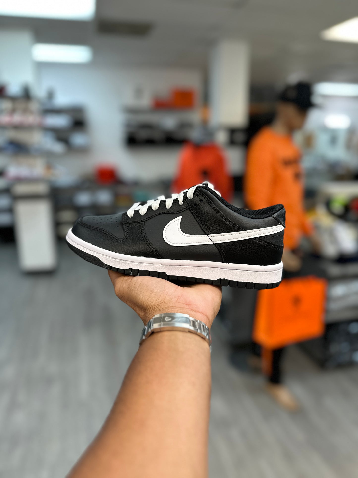 Black White Nike Dunk Low