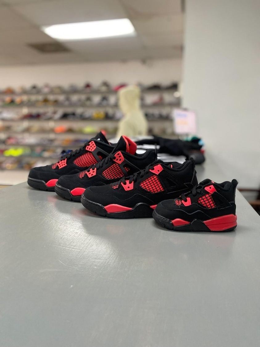 Jordan Retro 4 Red Thunder