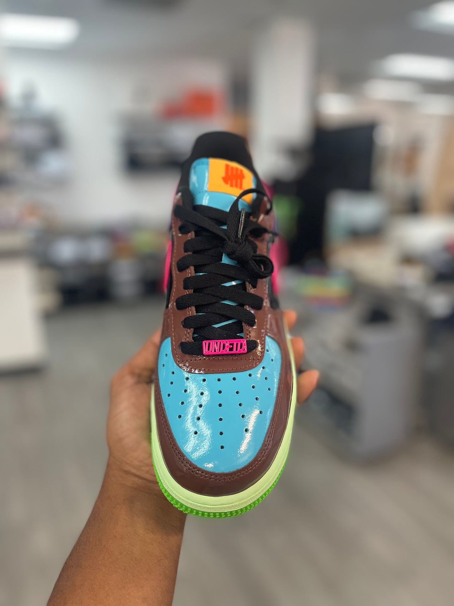 Nike Air Force 1 Low SP Multicolor Patent Pink Prime