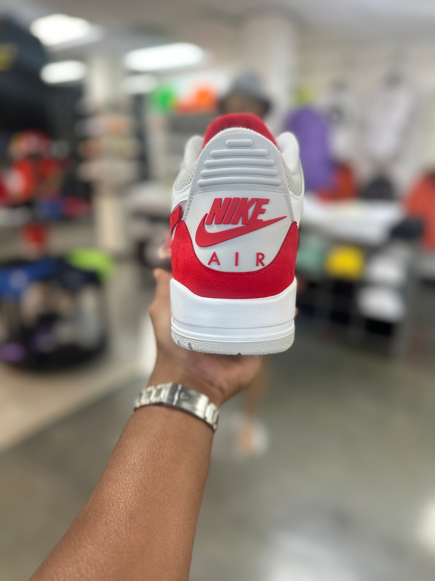 Jordan 3 Retro Tinker White University Red