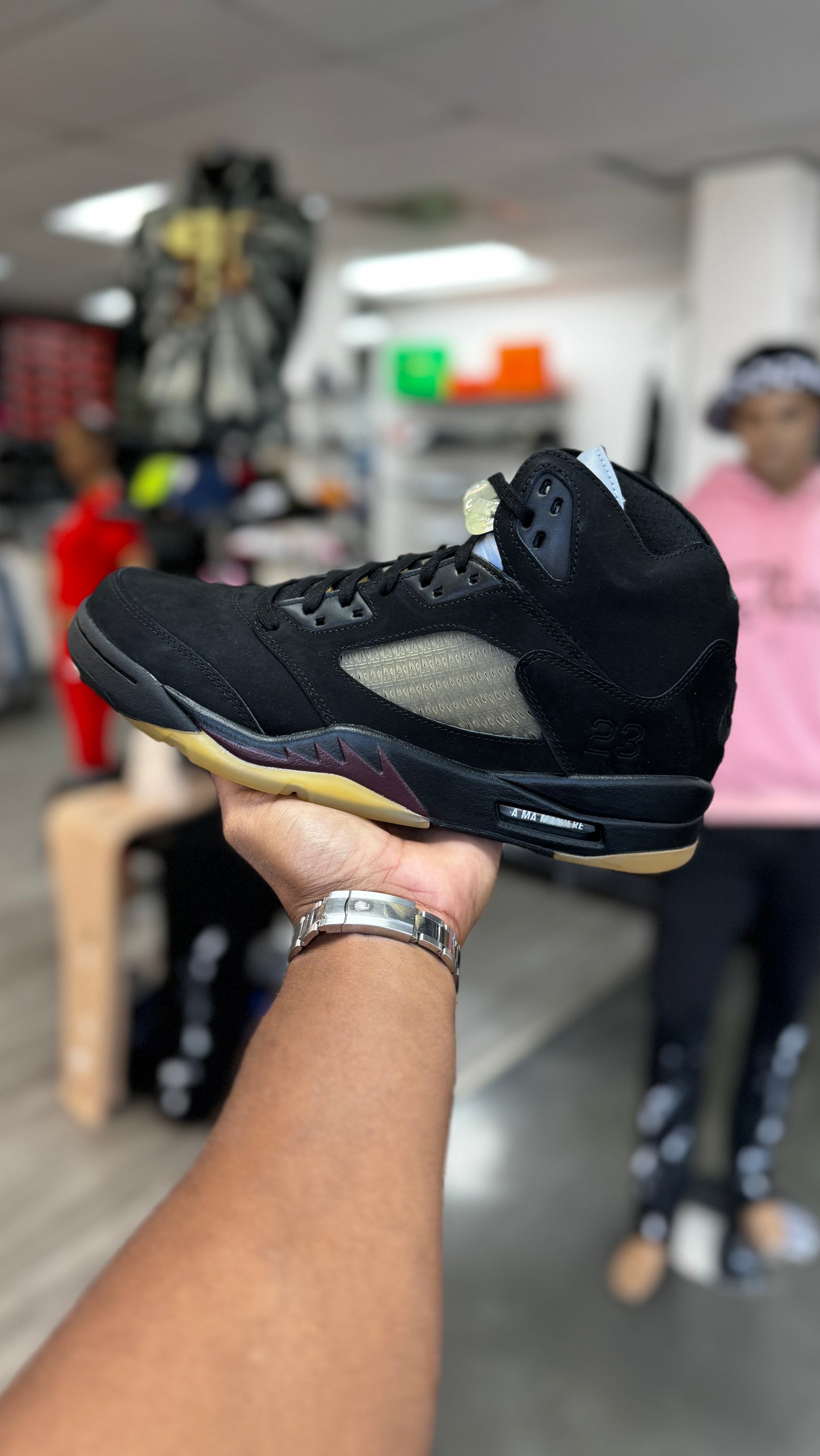 Jordan 5 Retro SP A Ma Maniére Black