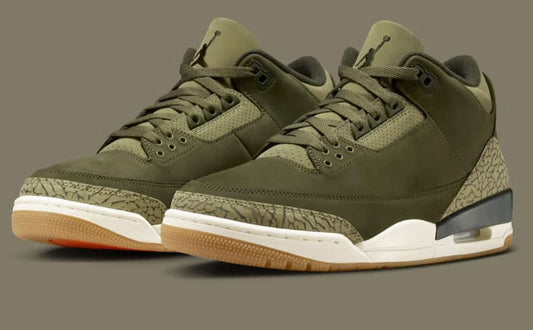 Jordan Retro 3 Olive