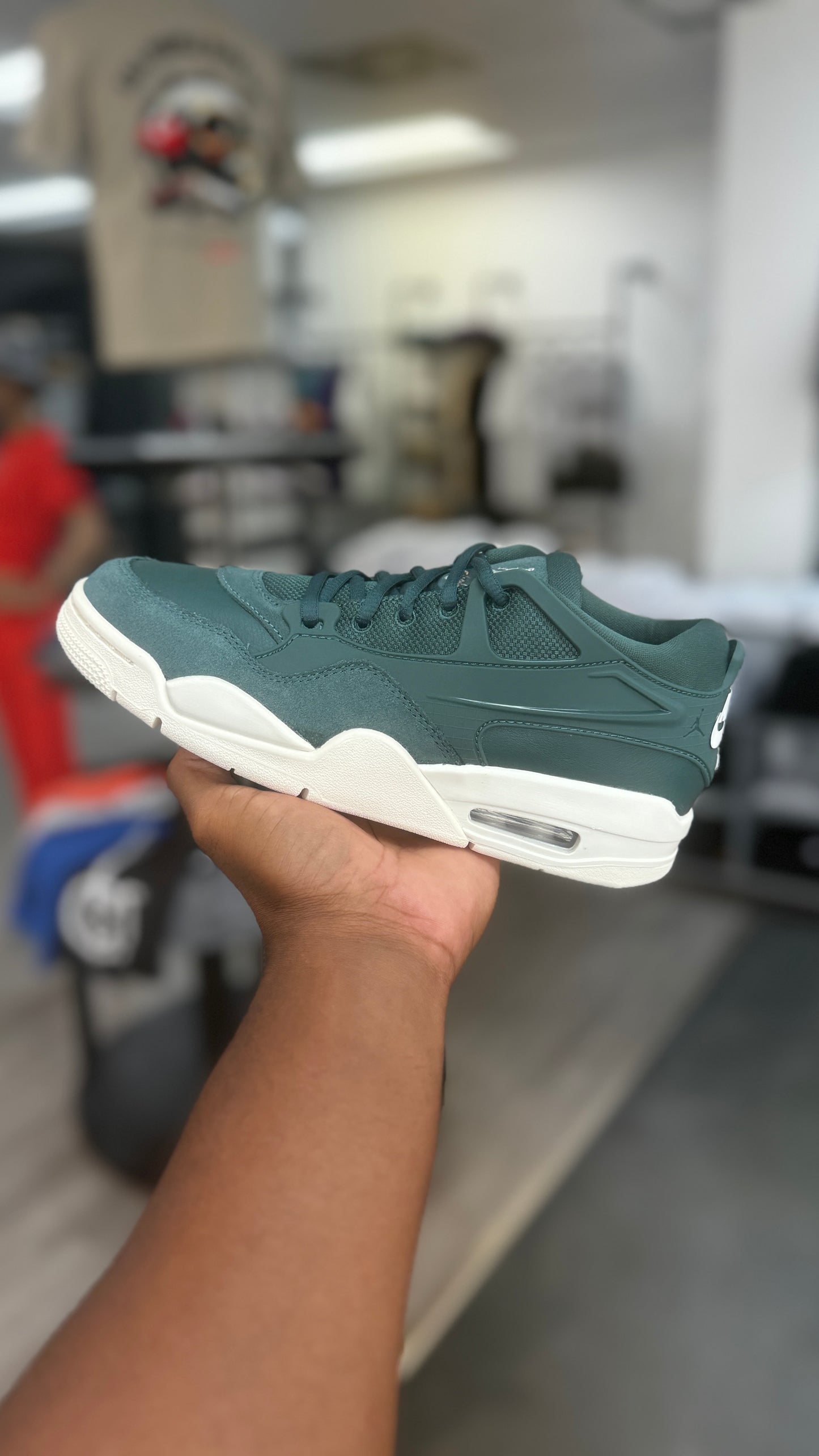 Jordan 4 PM Oxidized Green(W)