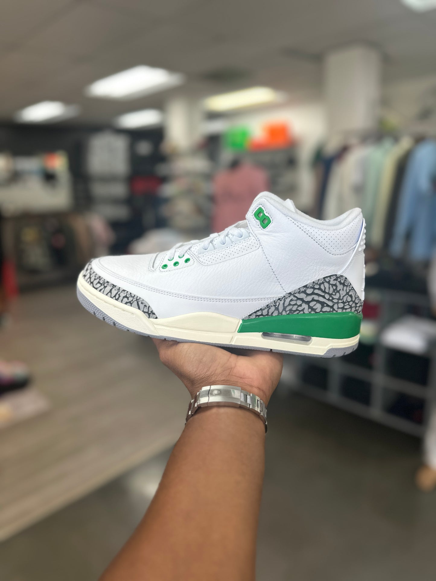 Jordan 3 Retro Lucky Green