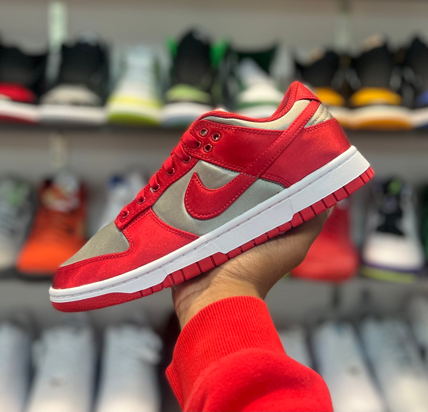 Nike Dunk Low UNLV Satin (Women’s)