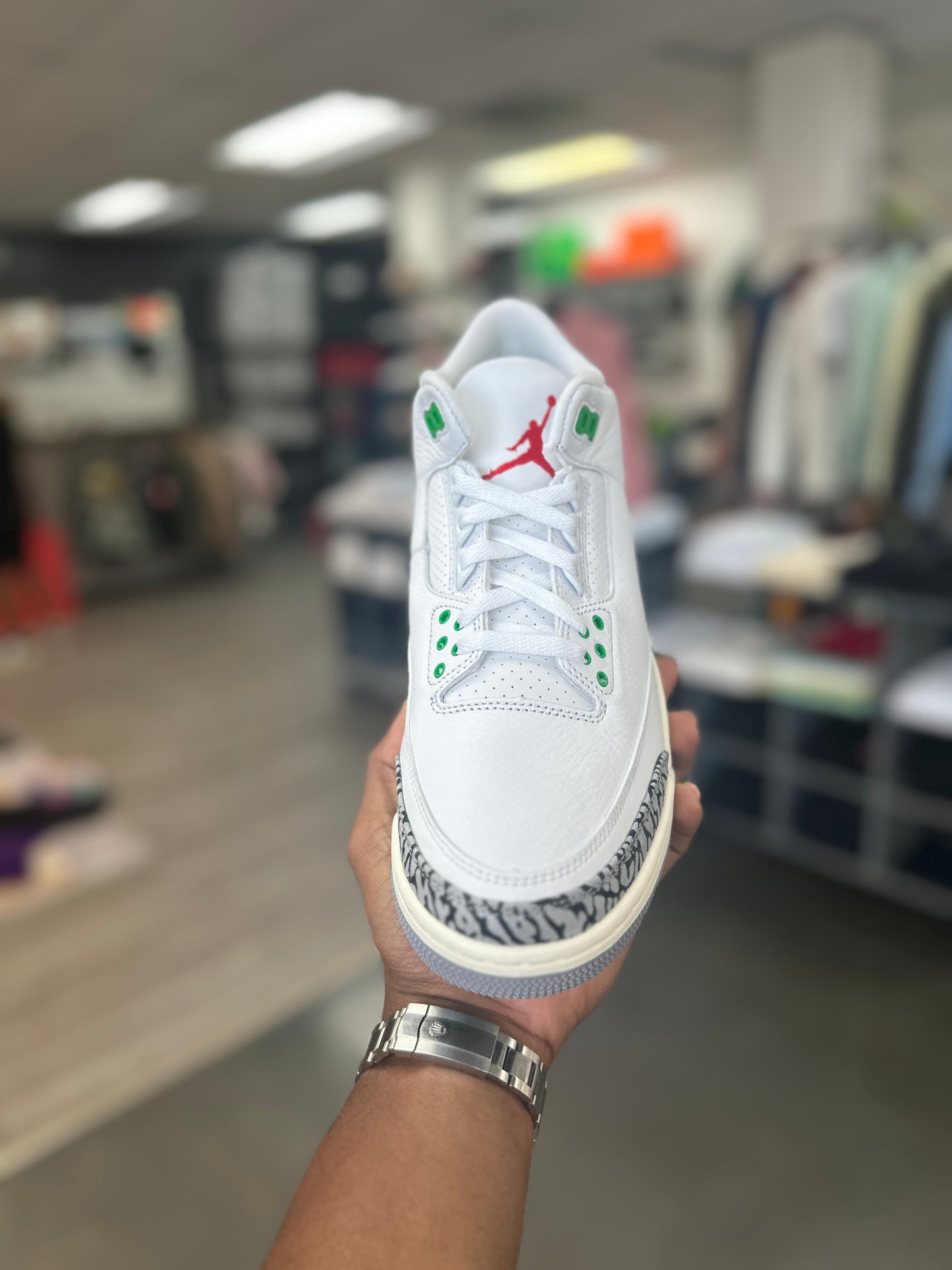 Jordan 3 Retro Lucky Green