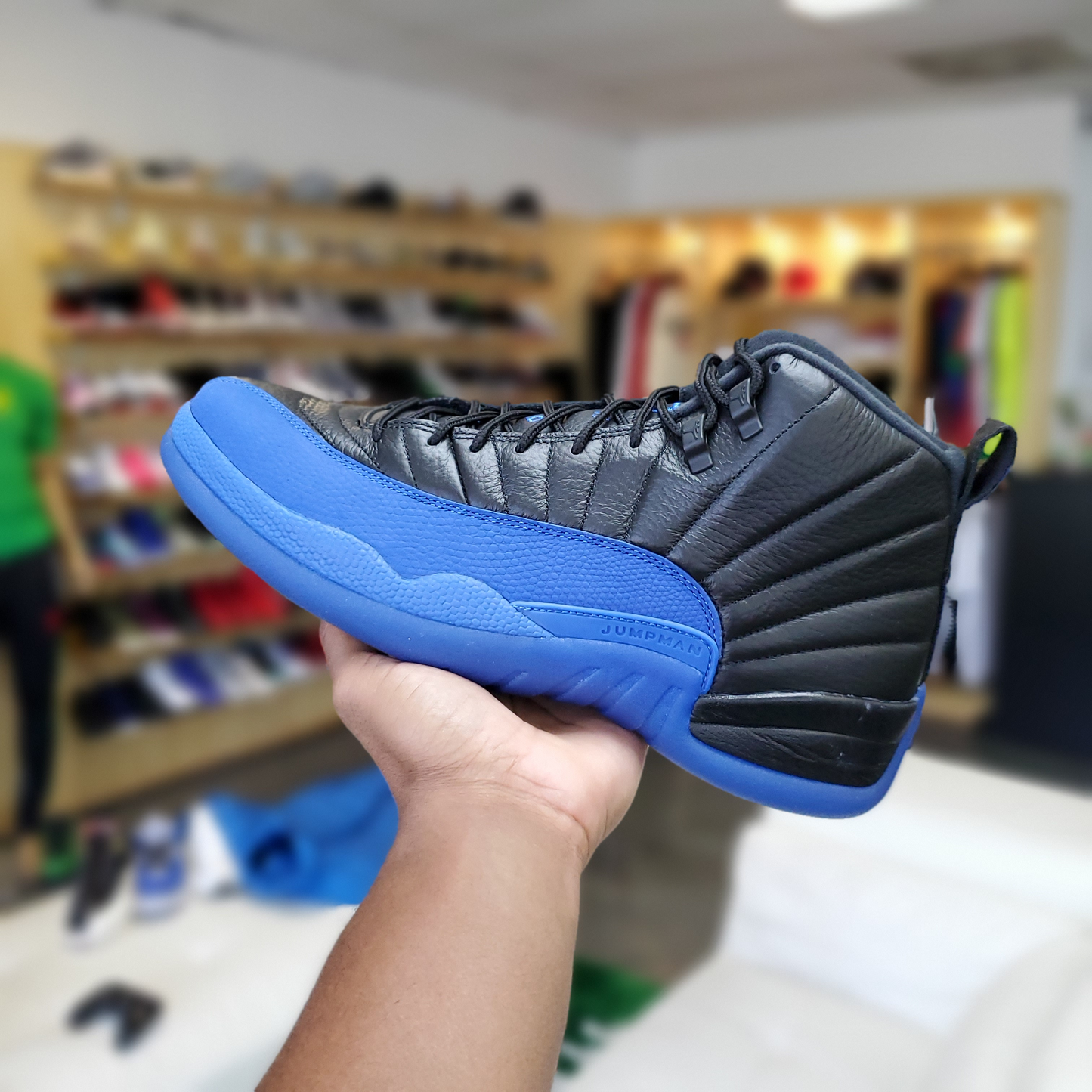 Jordan 12 Retro Black Game Royal