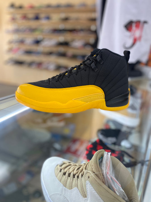 Jordan 12 Retro Black University Gold