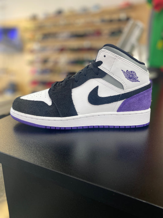 Jordan 1 Mid SE Purple (GS)