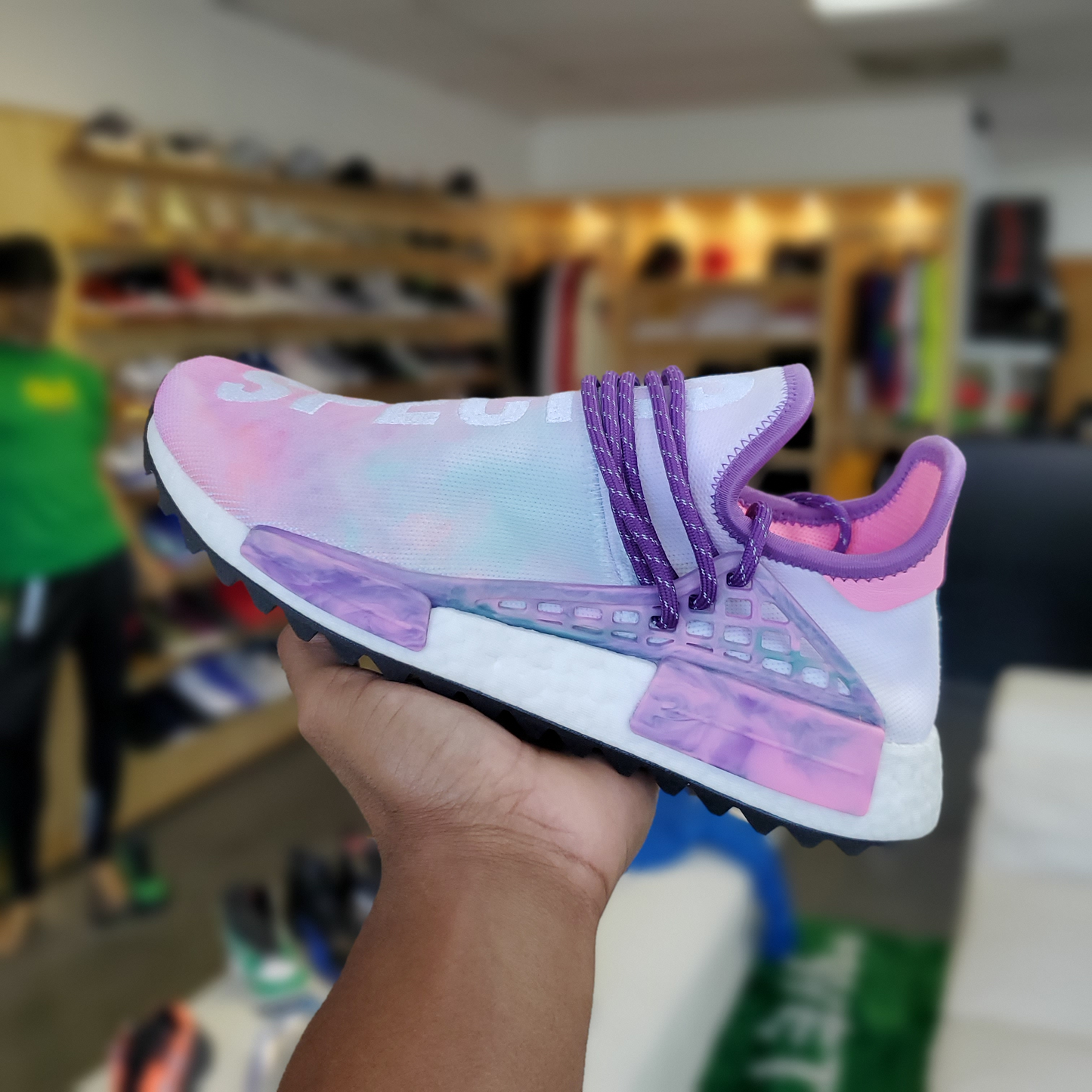 Adidas Human Race NMD Pharrell Holi Festival (Pink Glow)