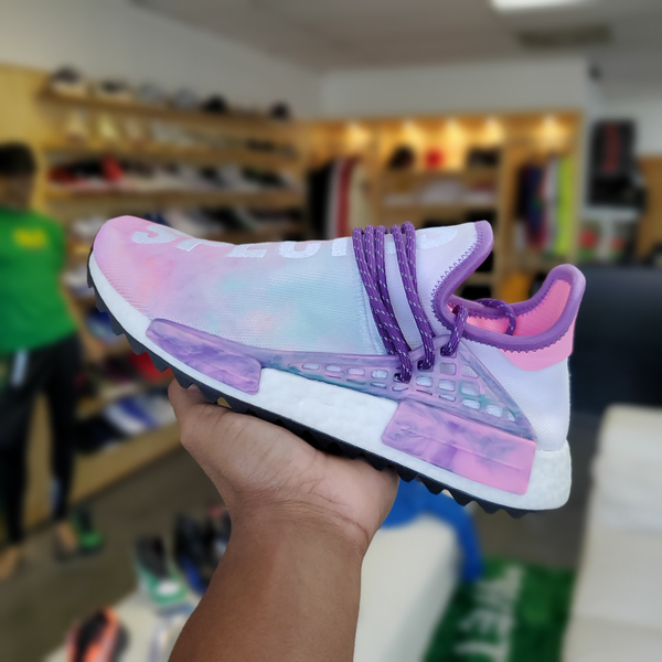 Adidas Human Race NMD Pharrell Holi Festival Pink Glow