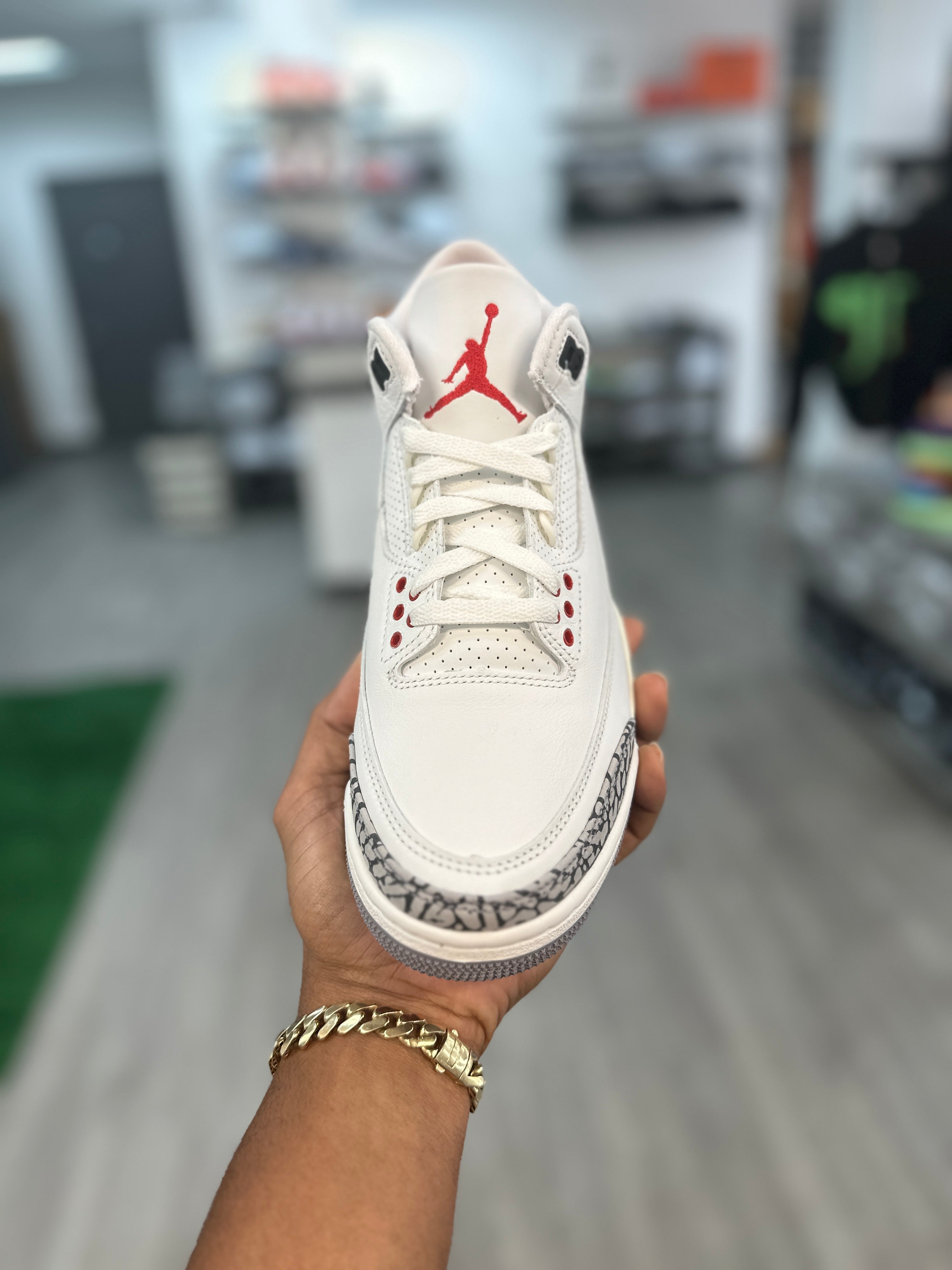 Air Jordan 3 Retro White Cement Reimagined - Luxuries By Luck