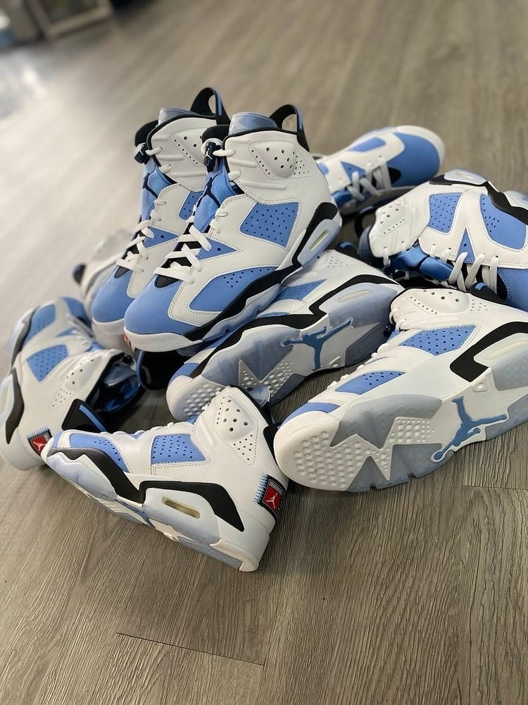 UNC White 6s