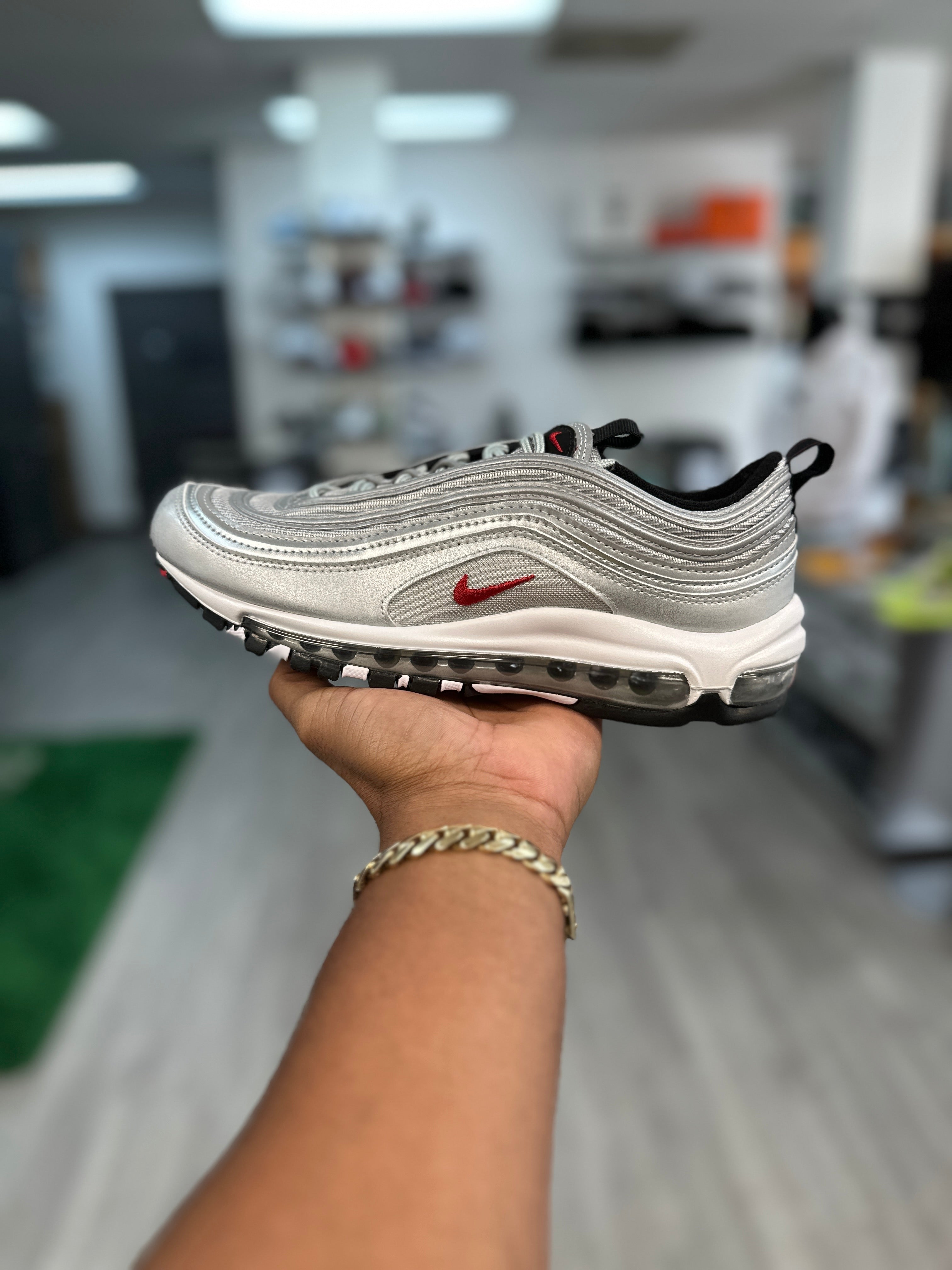 Lam Hallo De volgende OG Silver Bullet Nike Air Max 97 - Luxuries By Luck