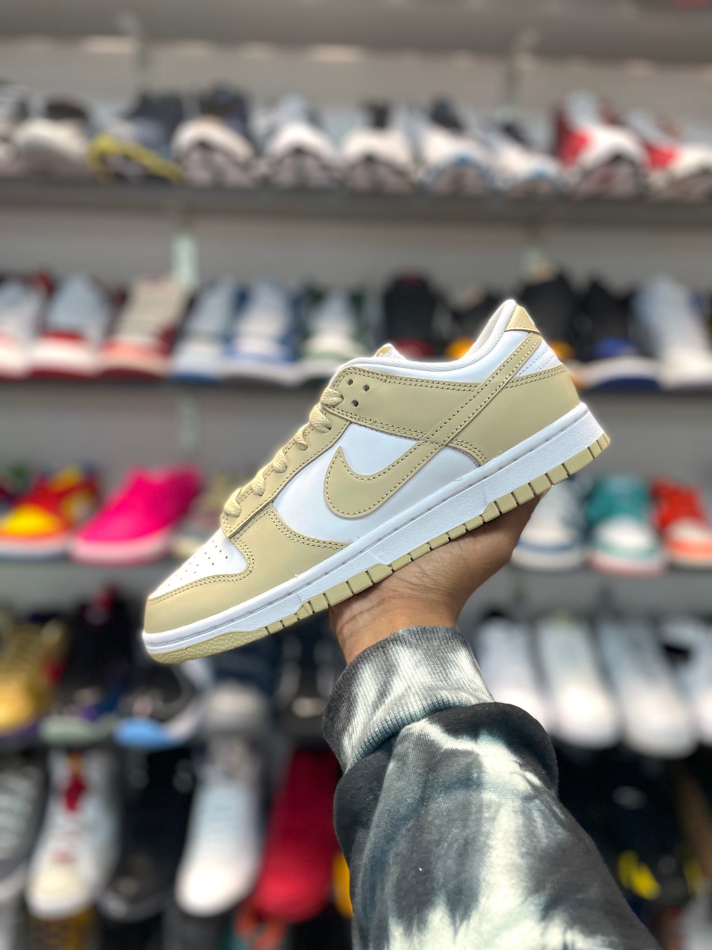 Team Gold Dunk Low