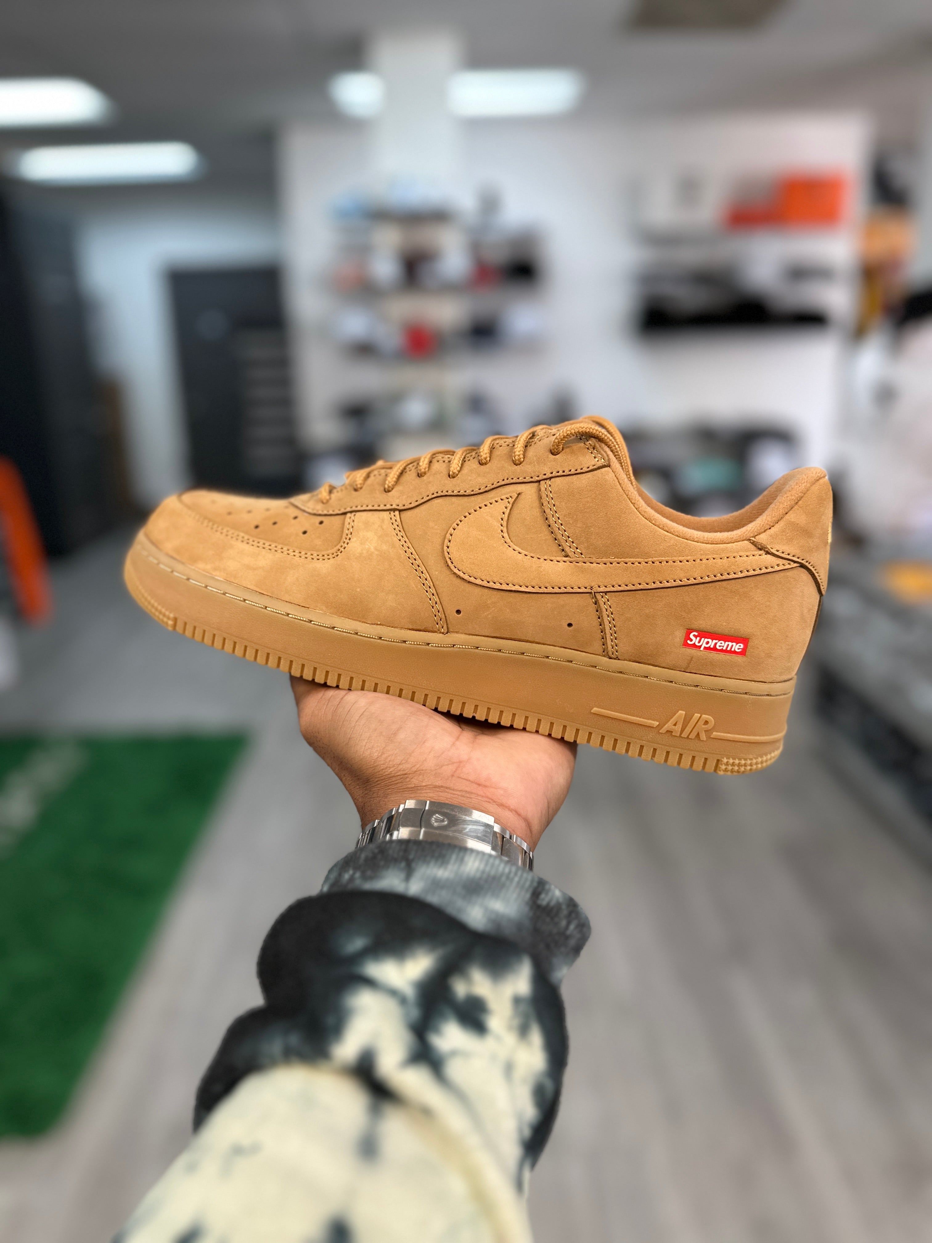 Nike Supreme x Air Force 1 Low SP Wheat DN1555-200