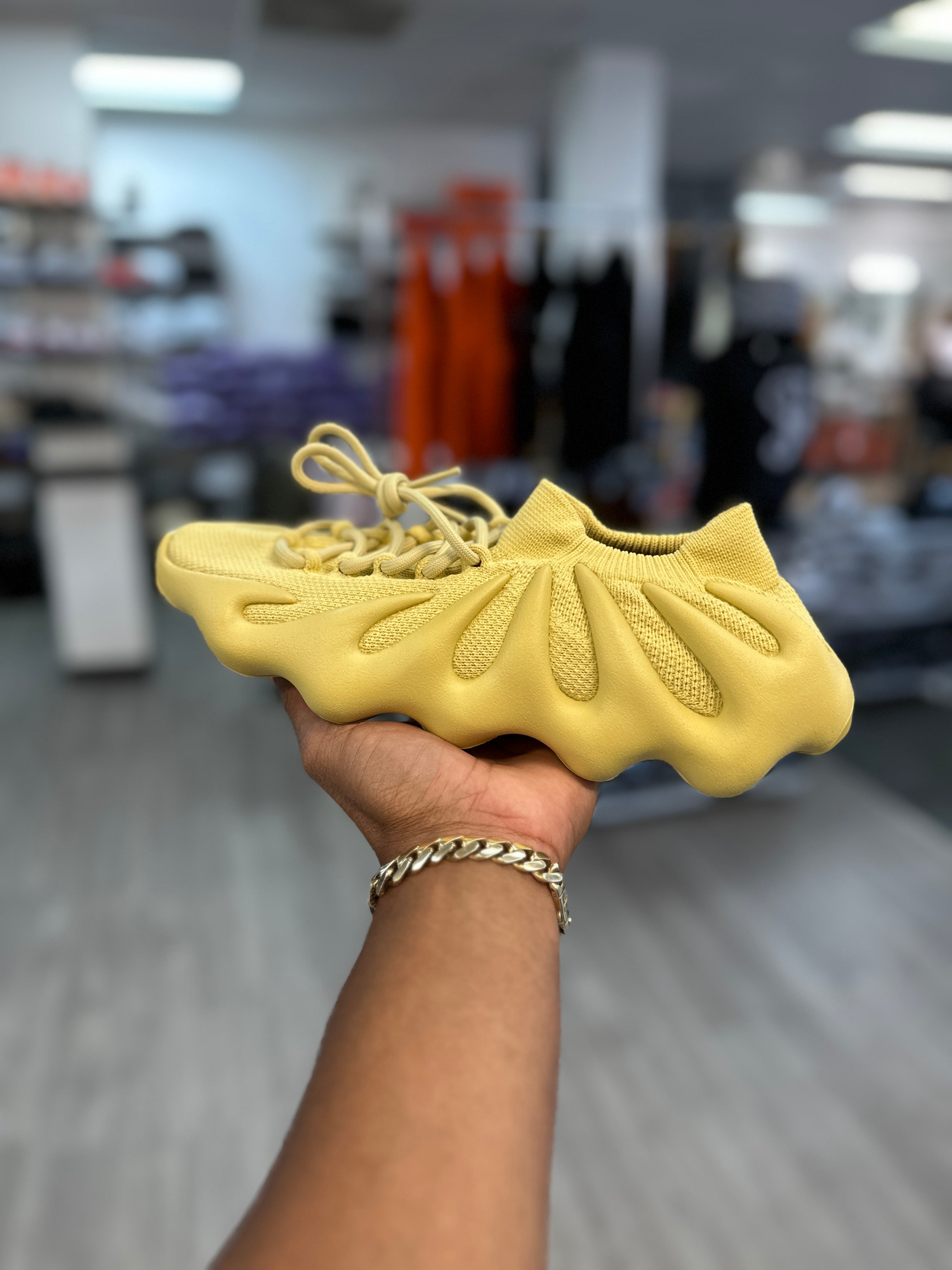 Adidas Yeezy 450 Sulfur Luxuries By Luck Adidas Yeezy 450 Sulfur Luxuries By Luck